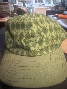 Melin Odyssey “Links” Hydro Hat- Green Argyle Diamond Classic Adjustable Strap